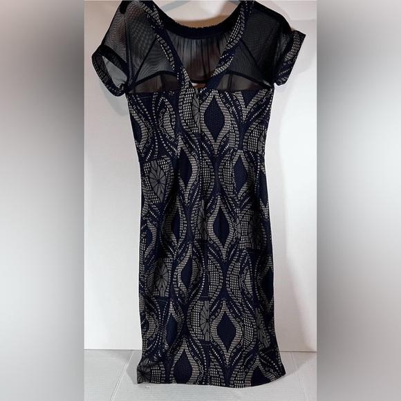 Enfocus Studio Elegant Dress Fit Blue Women’s Size 8 - Picture 11 of 14